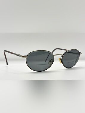 Guess GU 372-B Black Tortoise Oval Metal Sunglasses Frames Only